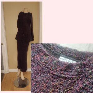 Vintage Monika Turtle Two Piece Sweater-Skirt